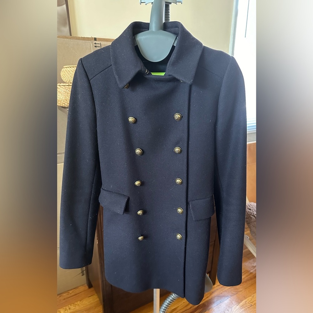 Zara  wool peacoat